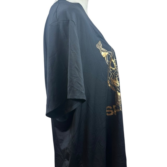 NWT Torrid Spiderman Marvel black T-shirt with gold size 3-3X-22/24 - Picture 7 of 11